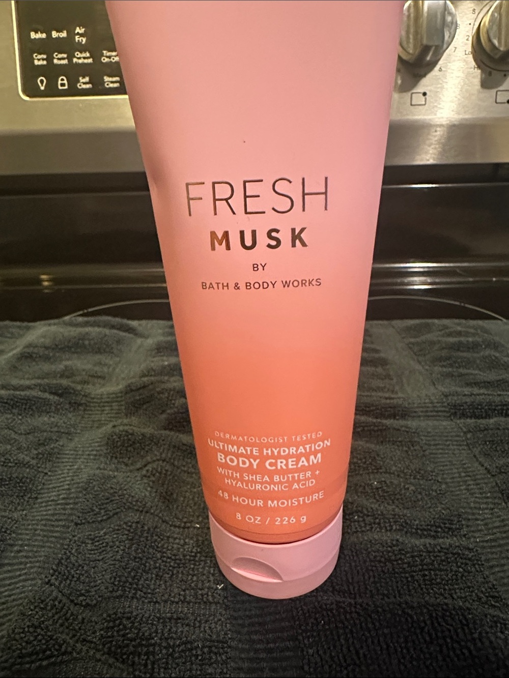 Bath & Body Works Fresh Musk Body Cream - Pink Peach Gradient